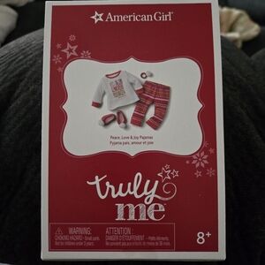 American Girl Doll Cloth Peace, Love & Joy Pajamas